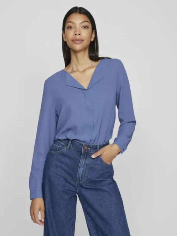 VILA Shirts^VILUCY HIGH LOW SHIRT