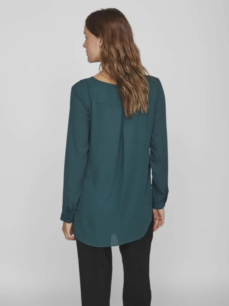VILA Shirts | Tops & T-shirts^VILUCY HIGH LOW SHIRT