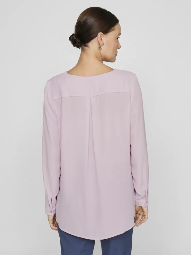 VILA Shirts | Tops & T-shirts^VILUCY HIGH LOW SHIRT
