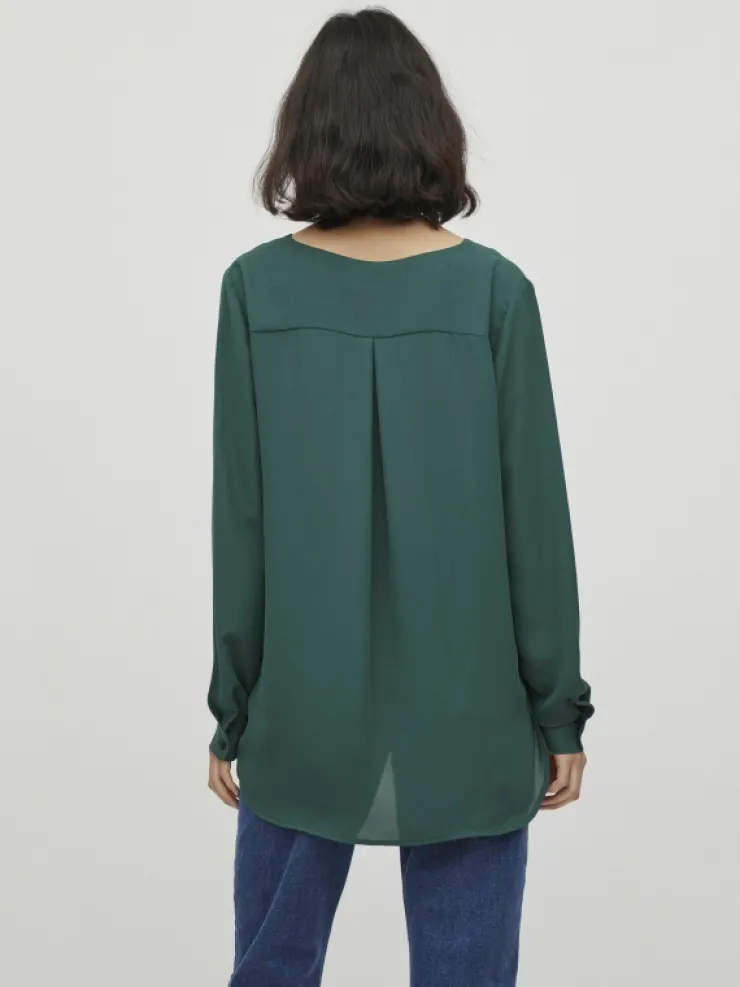 VILA Shirts | Tops & T-shirts^VILUCY HIGH LOW SHIRT