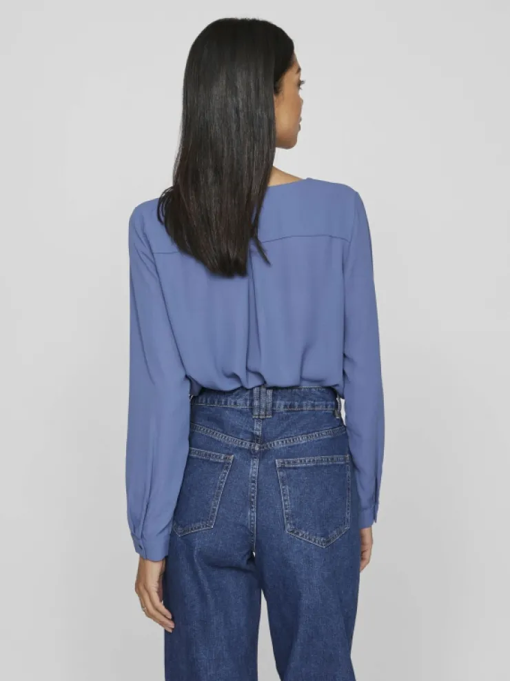 VILA Shirts^VILUCY HIGH LOW SHIRT