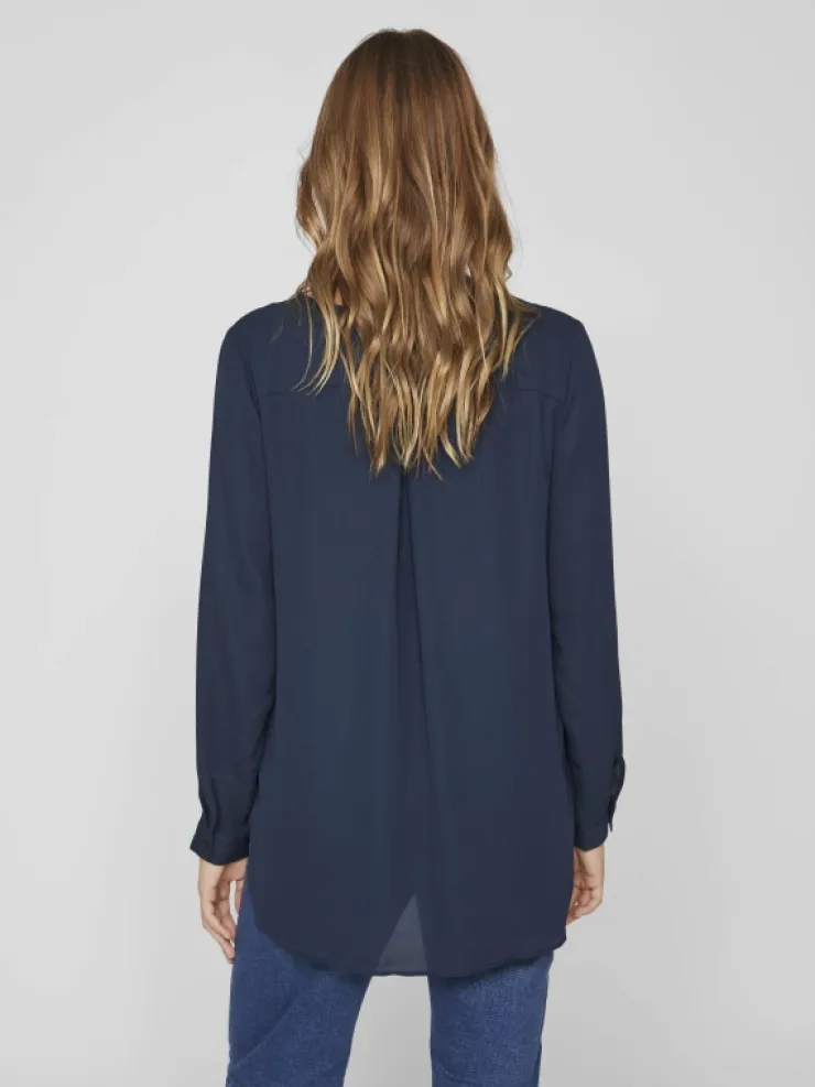 VILA Shirts | Tops & T-shirts^VILUCY HIGH LOW SHIRT