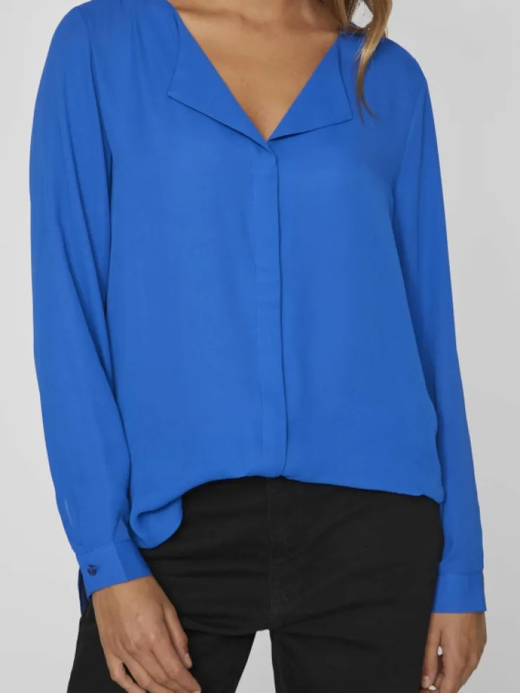 VILA Shirts | Tops & T-shirts^VILUCY HIGH LOW SHIRT