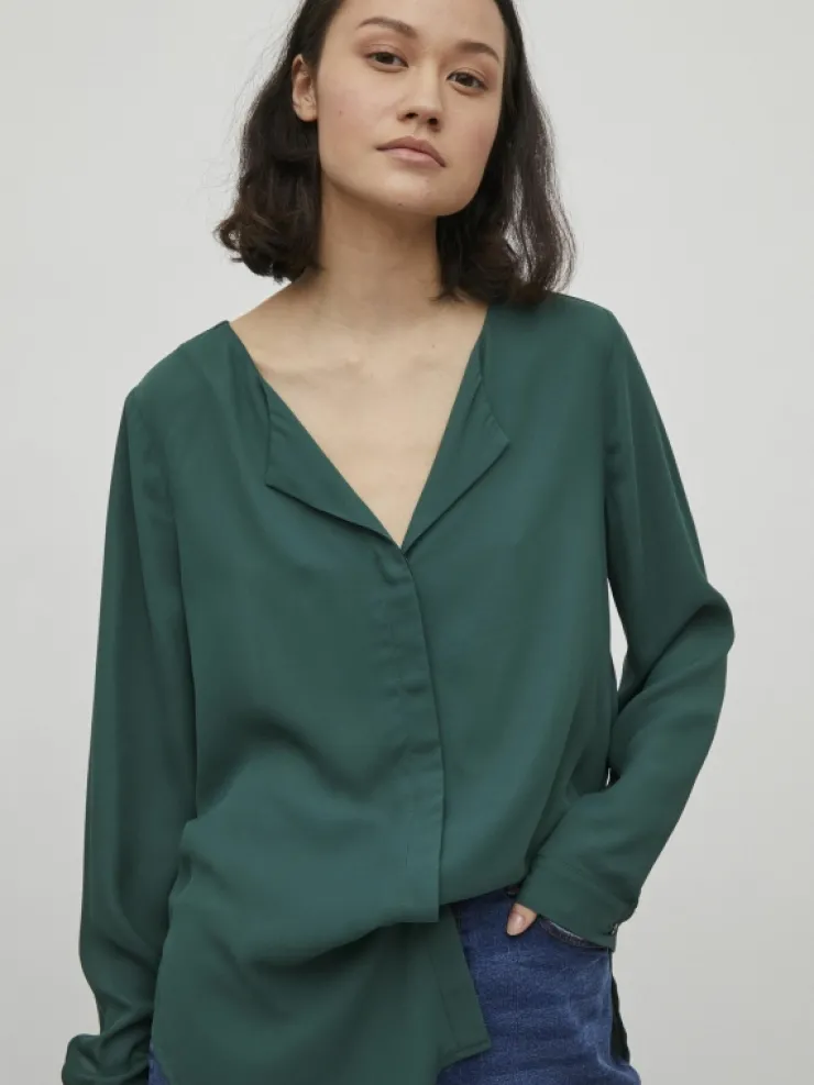 VILA Shirts | Tops & T-shirts^VILUCY HIGH LOW SHIRT