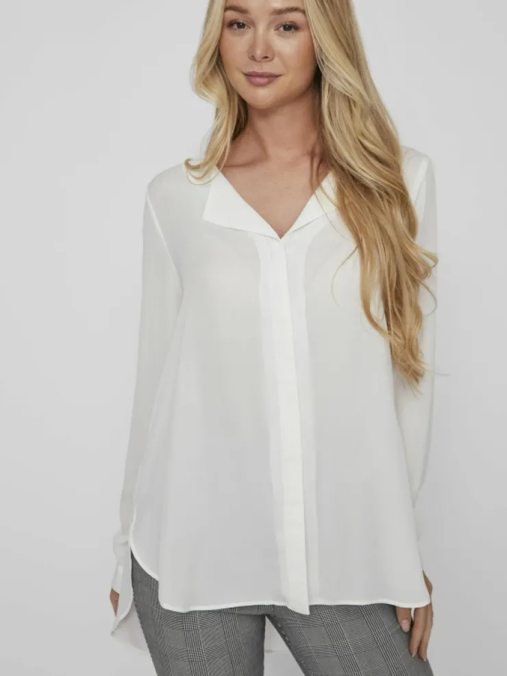 VILA Shirts | Tops & T-shirts^VILUCY HIGH LOW SHIRT