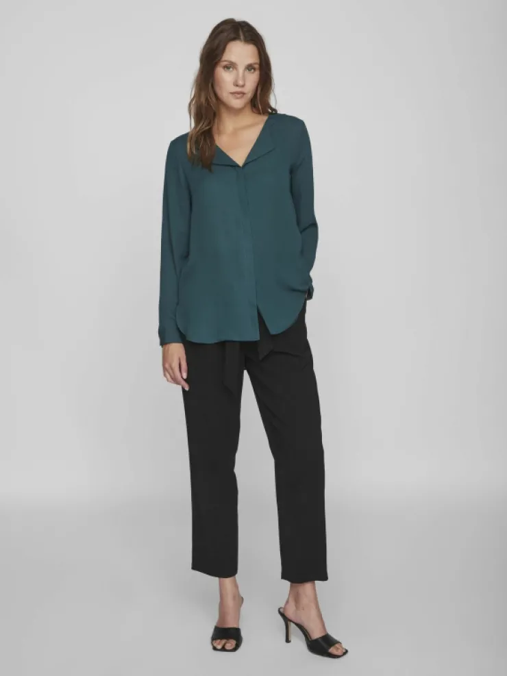VILA Shirts | Tops & T-shirts^VILUCY HIGH LOW SHIRT