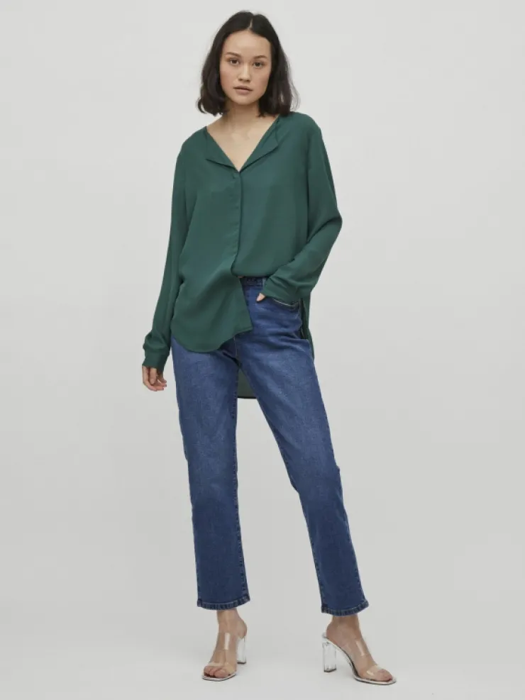 VILA Shirts | Tops & T-shirts^VILUCY HIGH LOW SHIRT