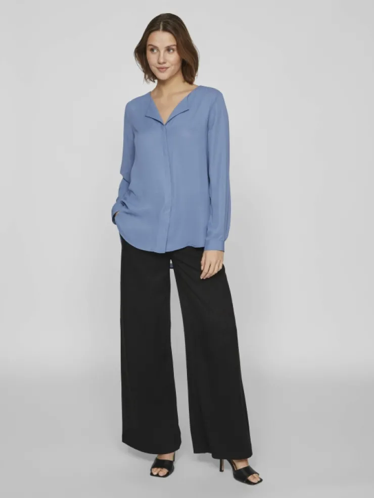 VILA Shirts | Tops & T-shirts^VILUCY HIGH LOW SHIRT
