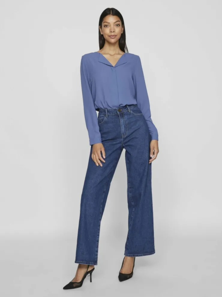VILA Shirts^VILUCY HIGH LOW SHIRT