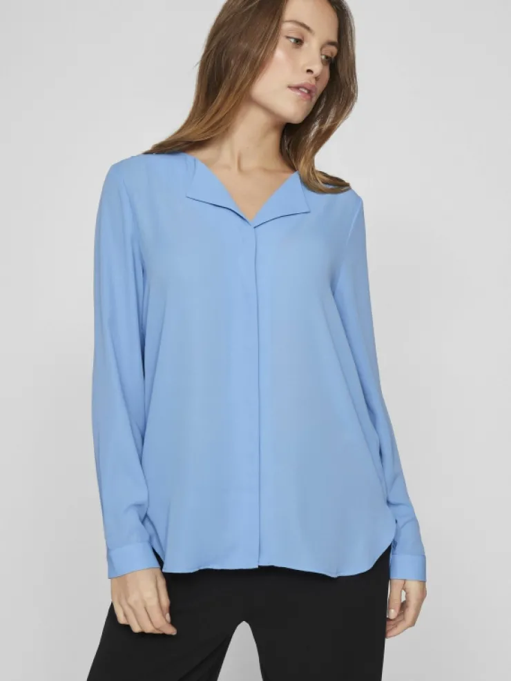 VILA Shirts | Tops & T-shirts^VILUCY HIGH LOW SHIRT