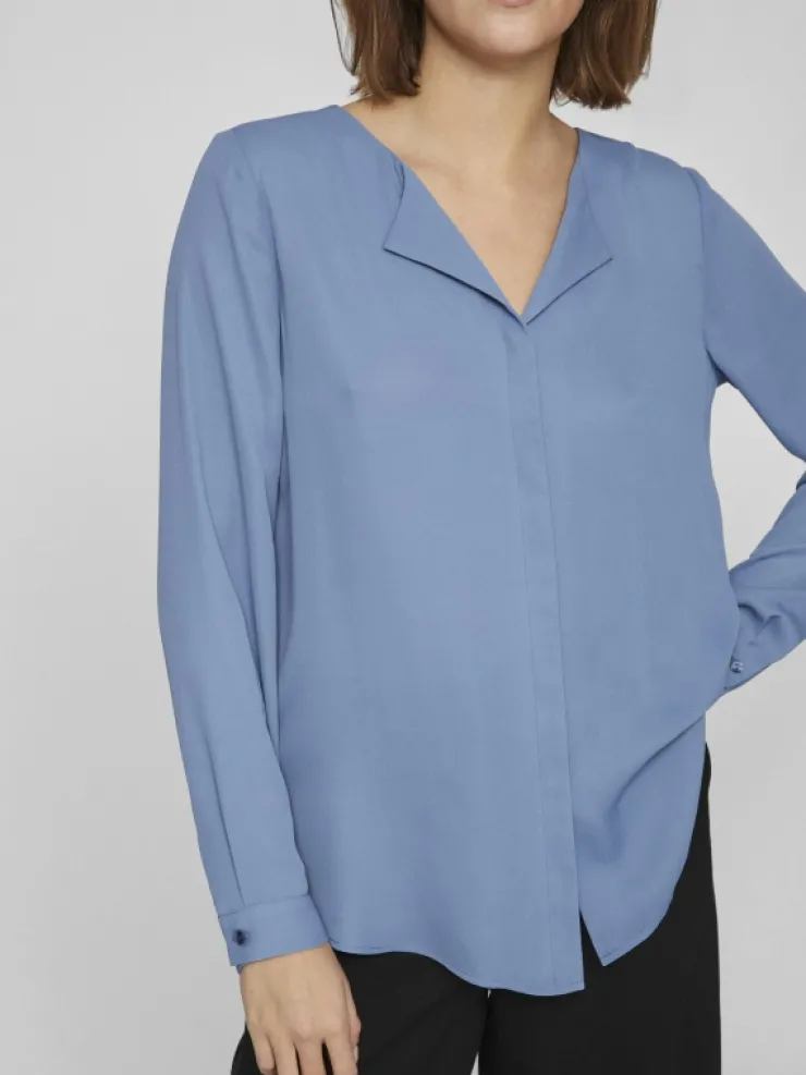 VILA Shirts | Tops & T-shirts^VILUCY HIGH LOW SHIRT