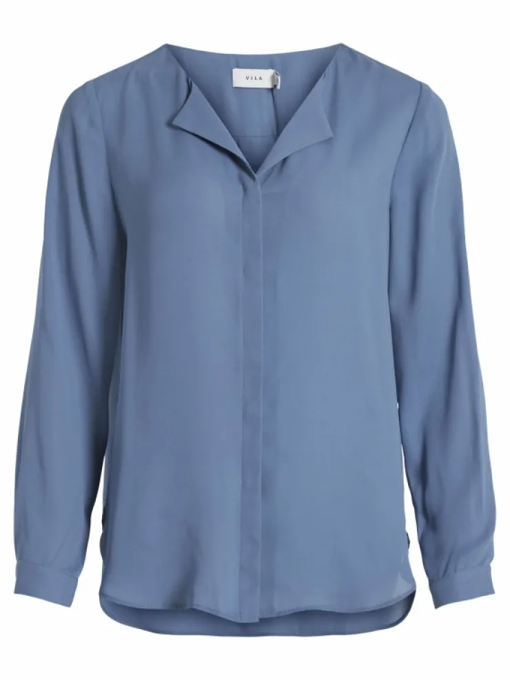 VILA Shirts | Tops & T-shirts^VILUCY HIGH LOW SHIRT