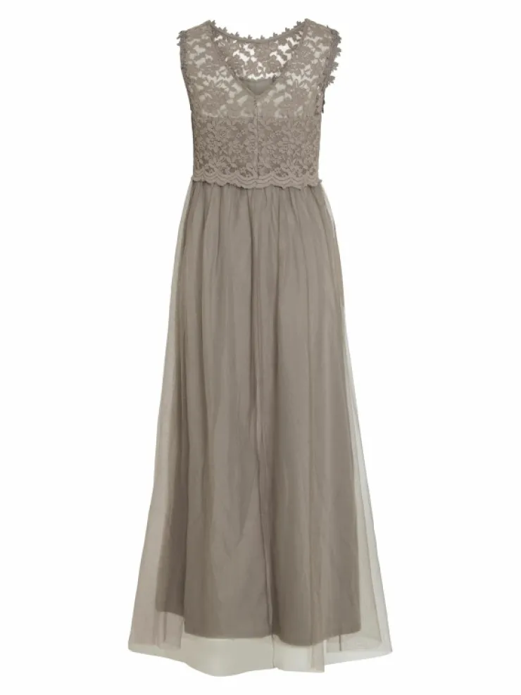 VILA Dresses^VILYNNEA LACE MAXI DRESS