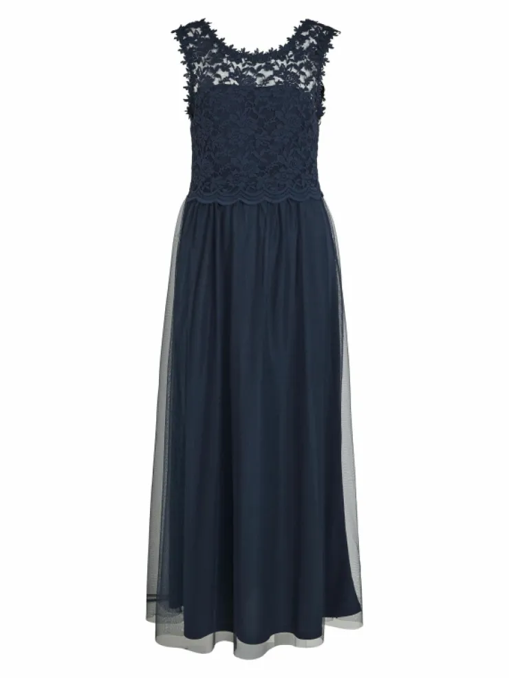 VILA Dresses^VILYNNEA LACE MAXI DRESS