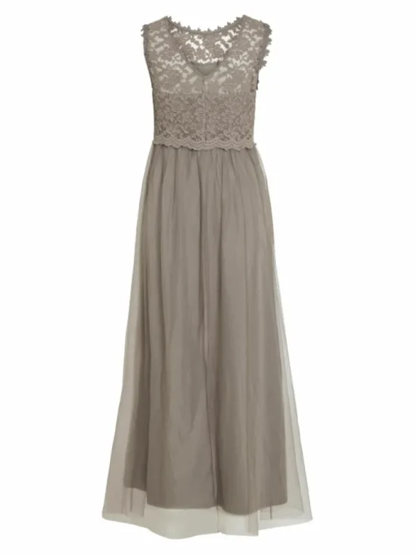 VILA Dresses^VILYNNEA LACE MAXI DRESS