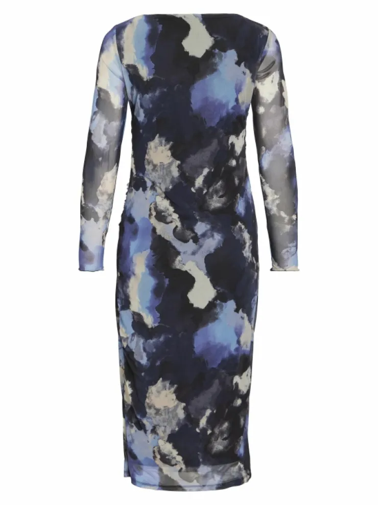 VILA Dresses^VIMALOU MESH MIDI DRESS
