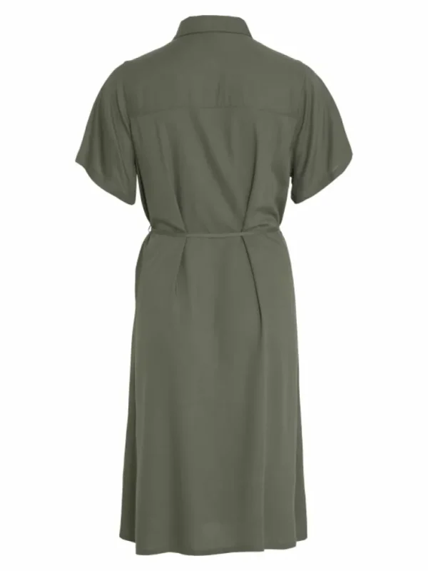 VILA Dresses^VIRAGNA SHORT SLEEVED SHIRT DRESS