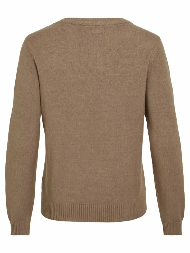 VILA Knitwear^VIRIL ROUND NECK KNITTED PULLOVER