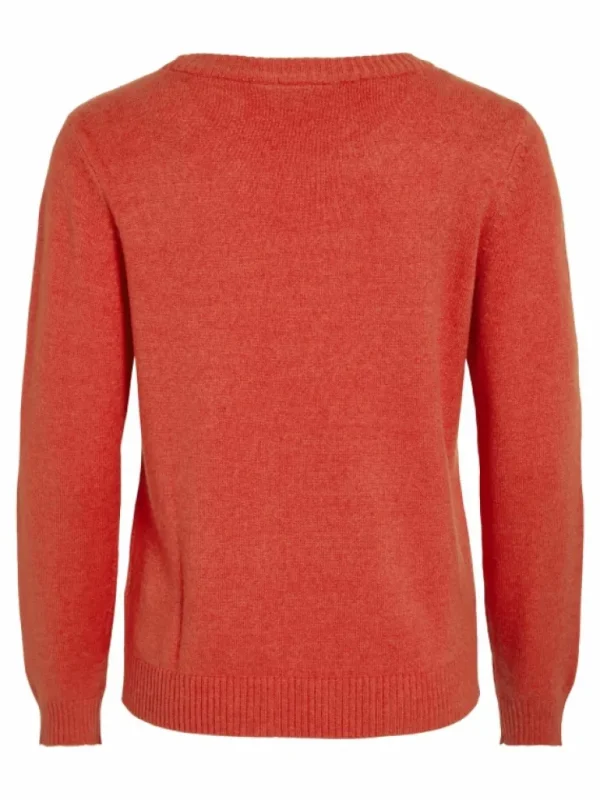 VILA Knitwear^VIRIL ROUND NECK KNITTED PULLOVER