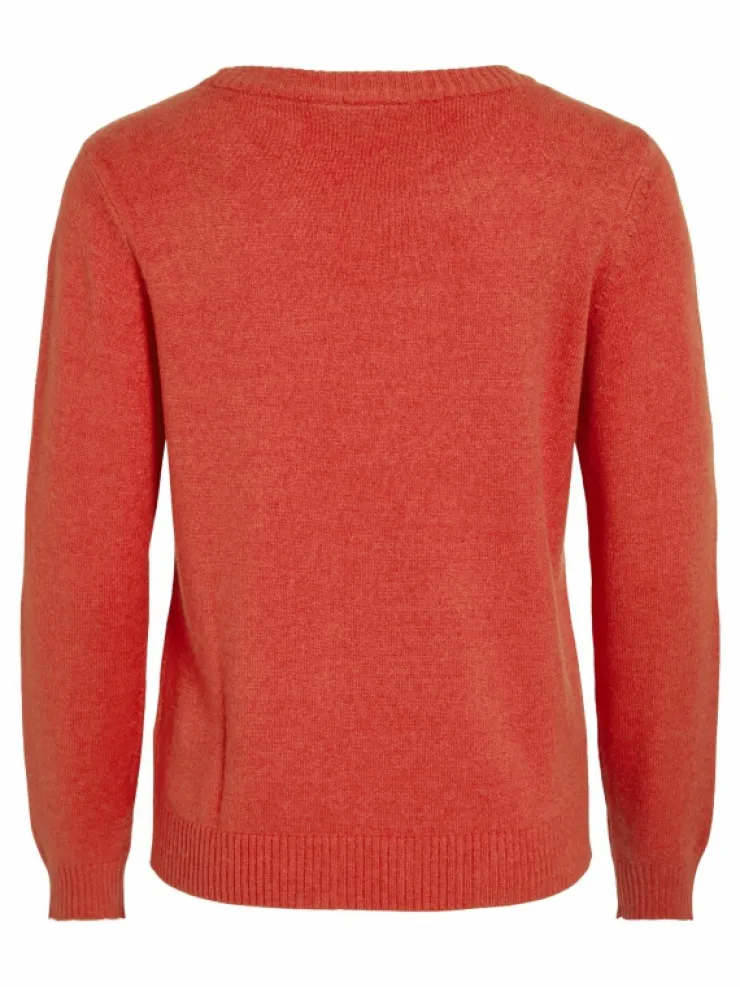 VILA Knitwear^VIRIL ROUND NECK KNITTED PULLOVER