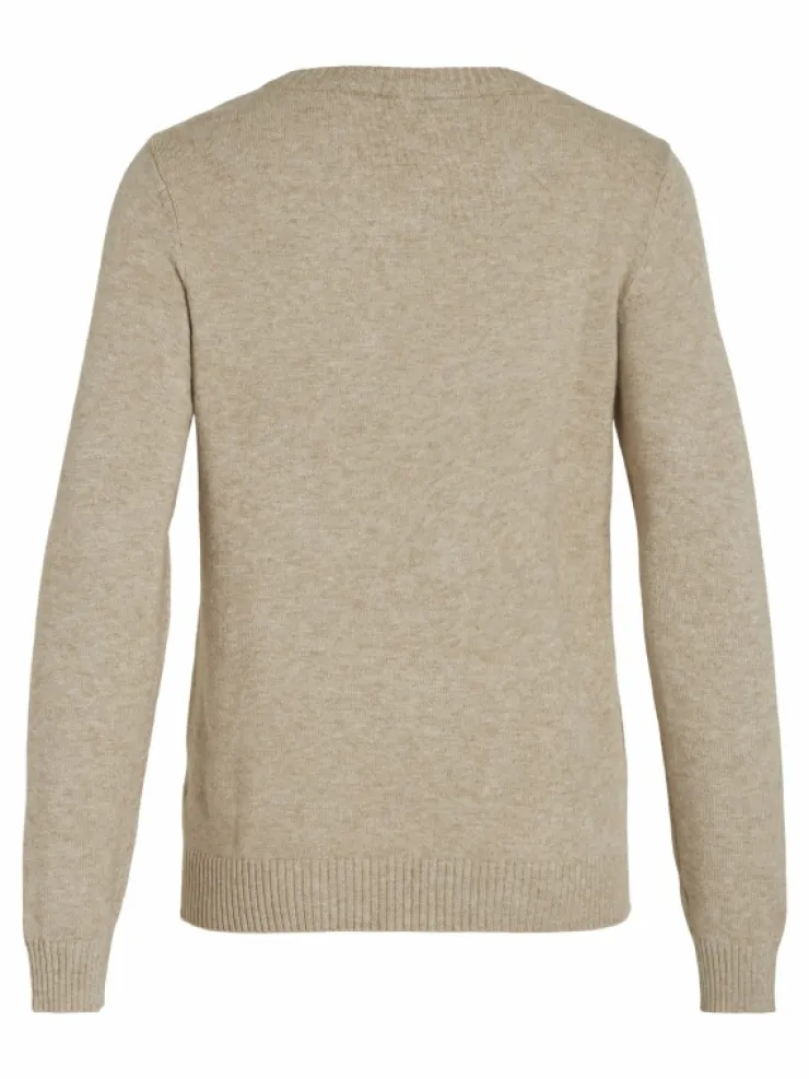 VILA Knitwear | Tops & T-shirts^VIRIL ROUND NECK KNITTED PULLOVER