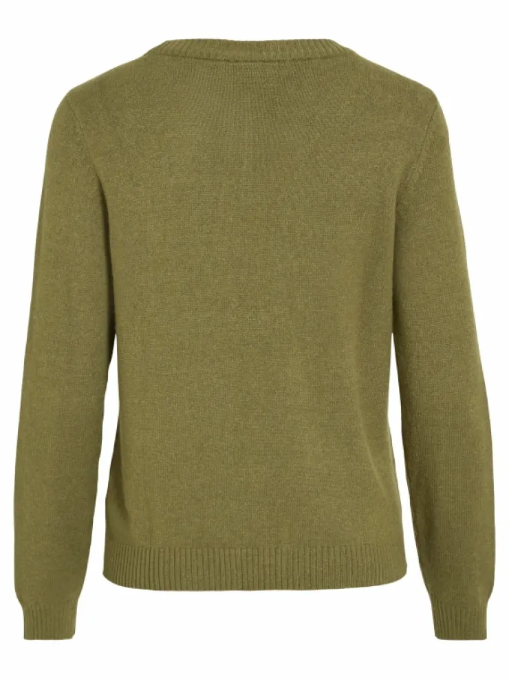 VILA Knitwear^VIRIL ROUND NECK KNITTED PULLOVER