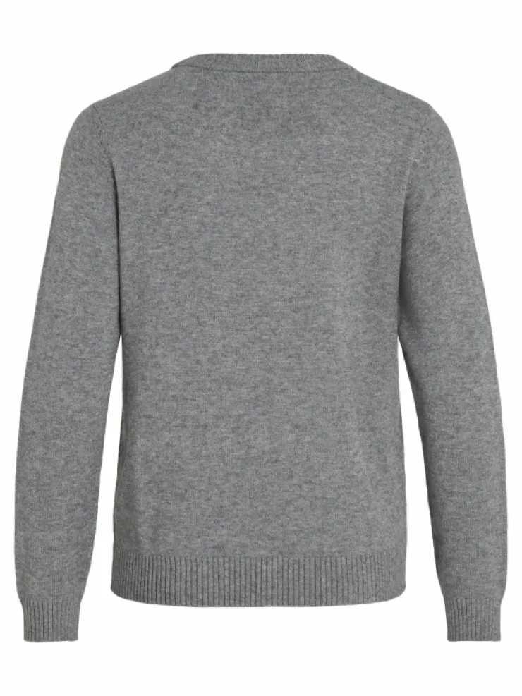 VILA Knitwear^VIRIL ROUND NECK KNITTED PULLOVER