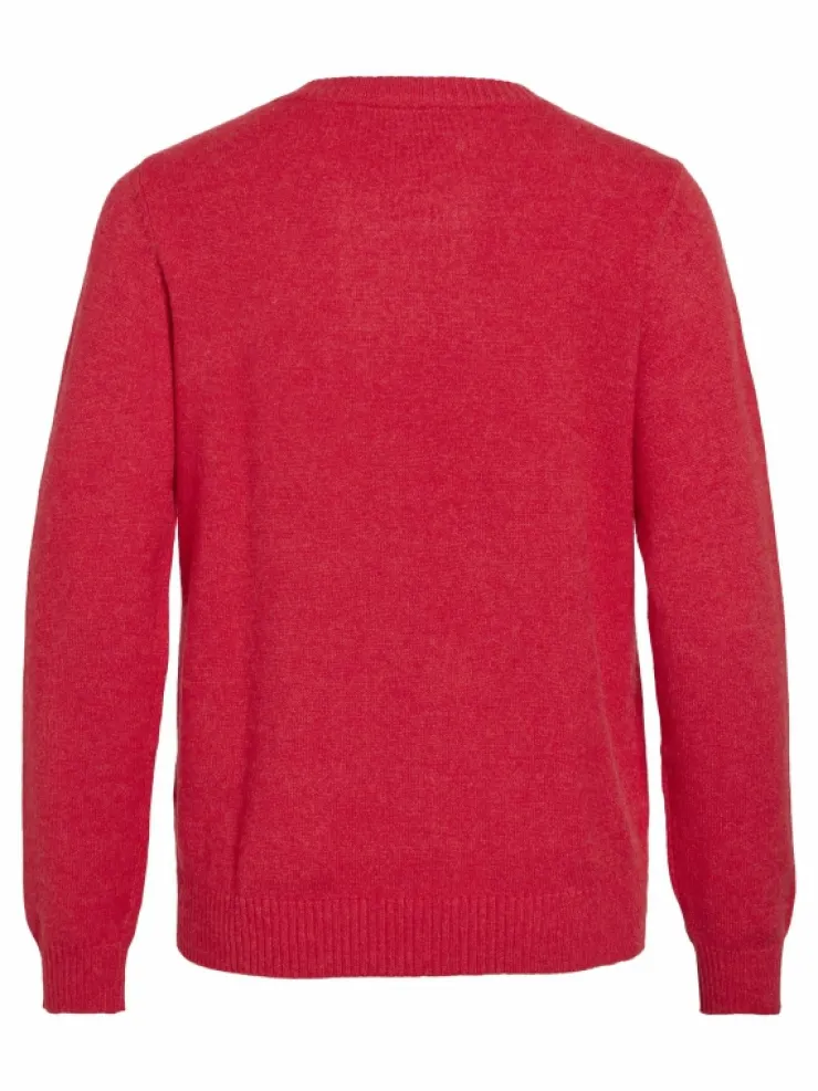 VILA Knitwear^VIRIL ROUND NECK KNITTED PULLOVER
