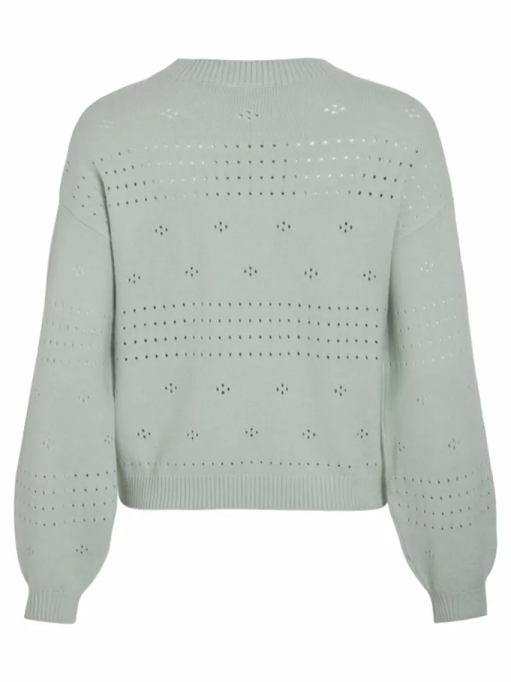 VILA Knitwear^VIRIL ROUND NECK KNITTED PULLOVER