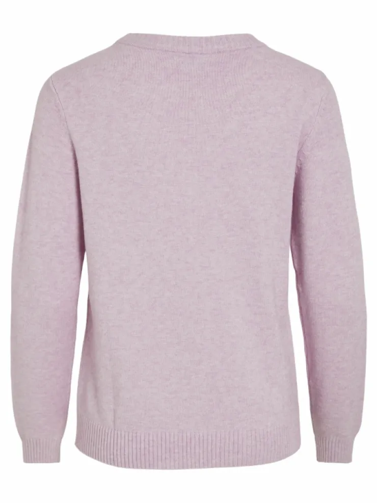 VILA Knitwear^VIRIL ROUND NECK KNITTED PULLOVER