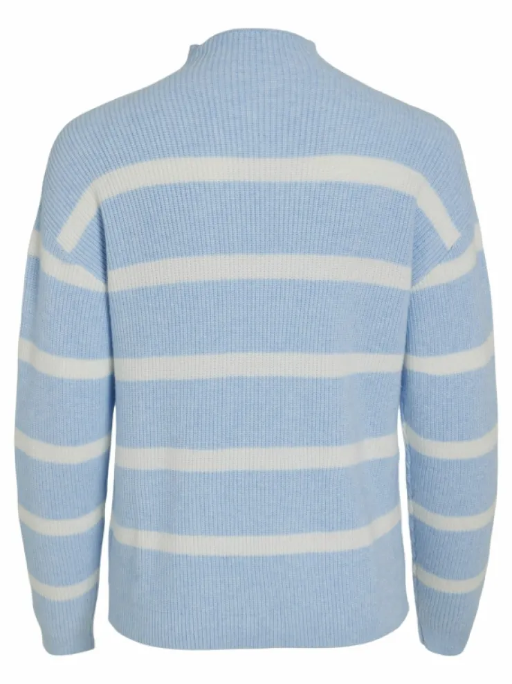 VILA Knitwear^VIRIL STRIPED KNITTED PULLOVER