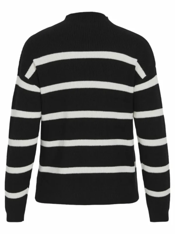 VILA Knitwear^VIRIL STRIPED KNITTED PULLOVER