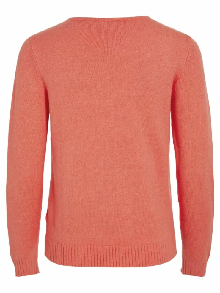 VILA Knitwear^VIRIL V-NECK KNITTED PULLOVER