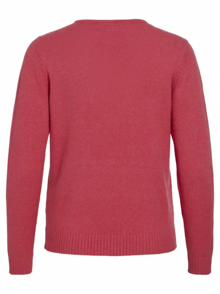 VILA Knitwear^VIRIL V-NECK KNITTED PULLOVER