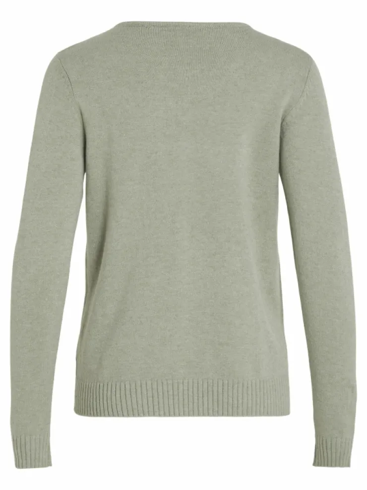 VILA Knitwear^VIRIL V-NECK KNITTED PULLOVER