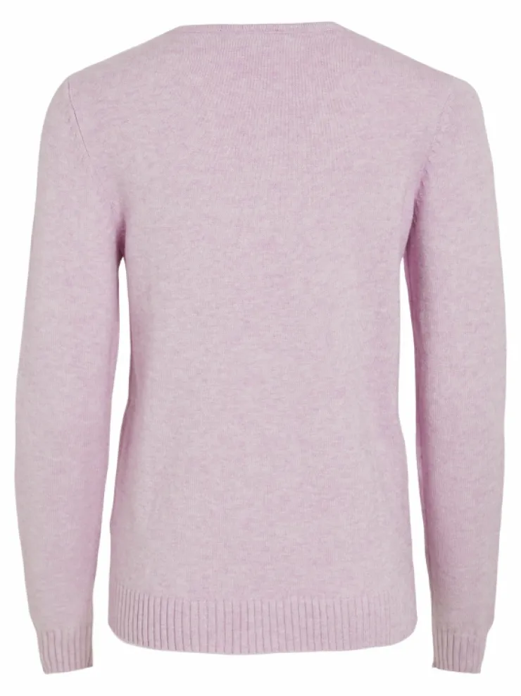 VILA Knitwear^VIRIL V-NECK KNITTED PULLOVER