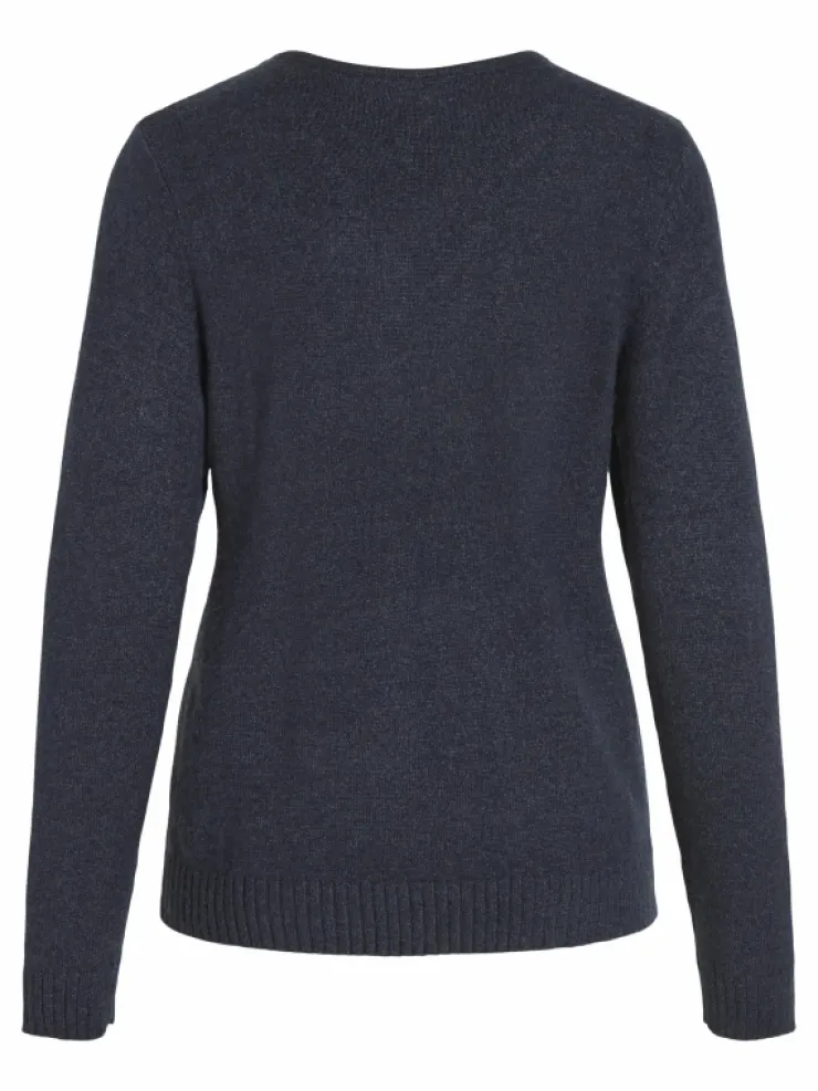 VILA Knitwear^VIRIL V-NECK KNITTED PULLOVER
