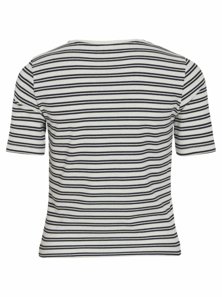 VILA Tops & T-shirts^VISOLA ROUND NECK SHORT SLEEVED TOP