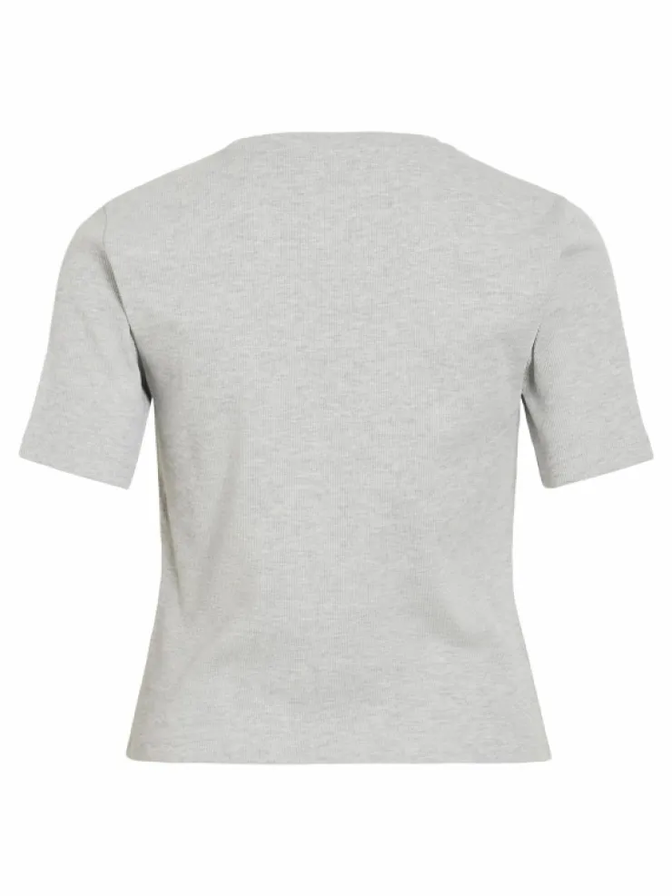 VILA Tops & T-shirts^VISOLA ROUND NECK SHORT SLEEVED TOP