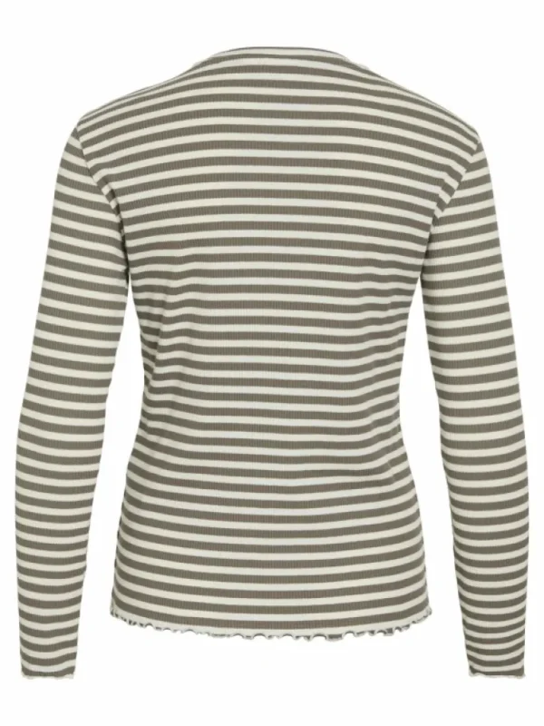VILA Tops & T-shirts^VITHESSA RIBBED LONG SLEEVED TOP
