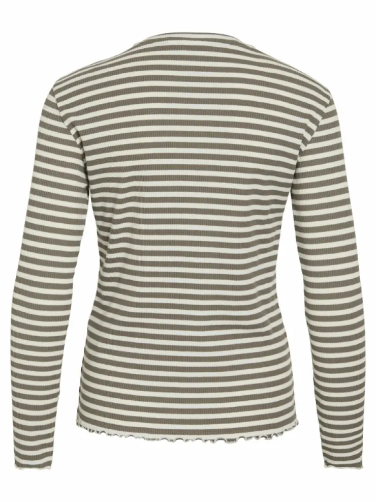 VILA Tops & T-shirts^VITHESSA RIBBED LONG SLEEVED TOP