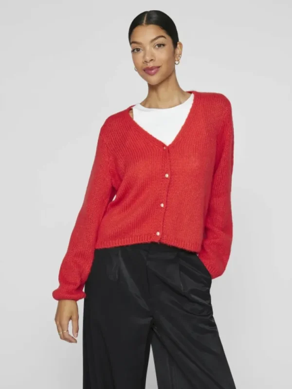 VILA Knitwear^V-NECK KNITTED CARDIGAN