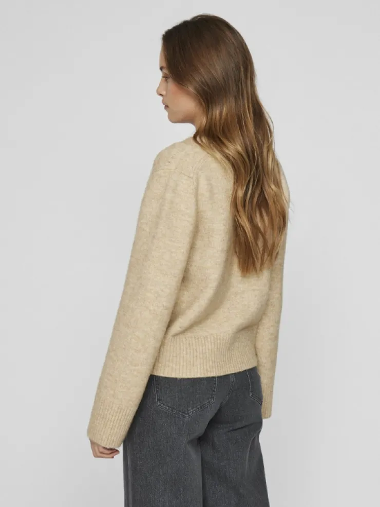 VILA Knitwear^V-NECK KNITTED CARDIGAN