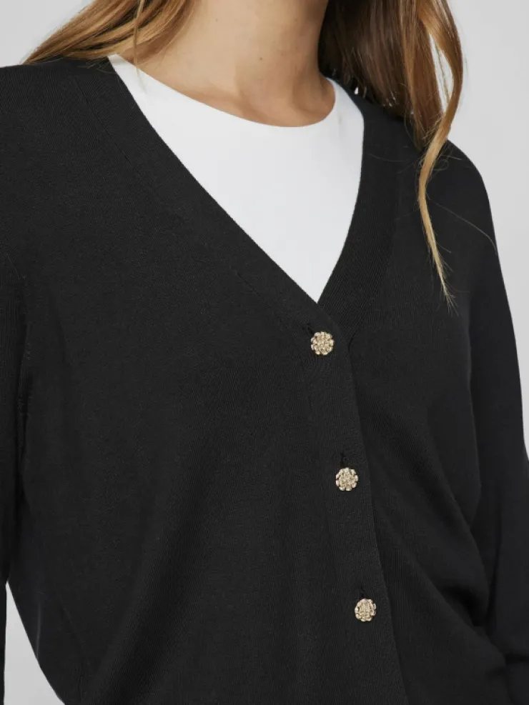 VILA Knitwear^V-NECK KNITTED CARDIGAN