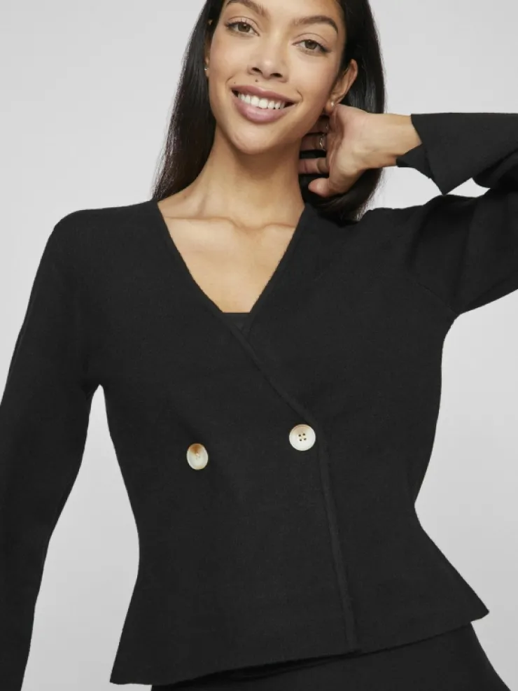 VILA Knitwear^V-NECK KNITTED CARDIGAN