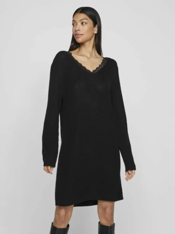 VILA Knitwear | Dresses^V-NECK KNITTED DRESS