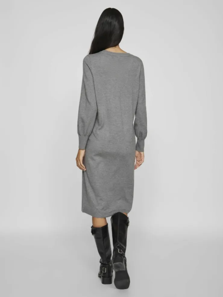 VILA Knitwear | Dresses^V-NECK KNITTED DRESS