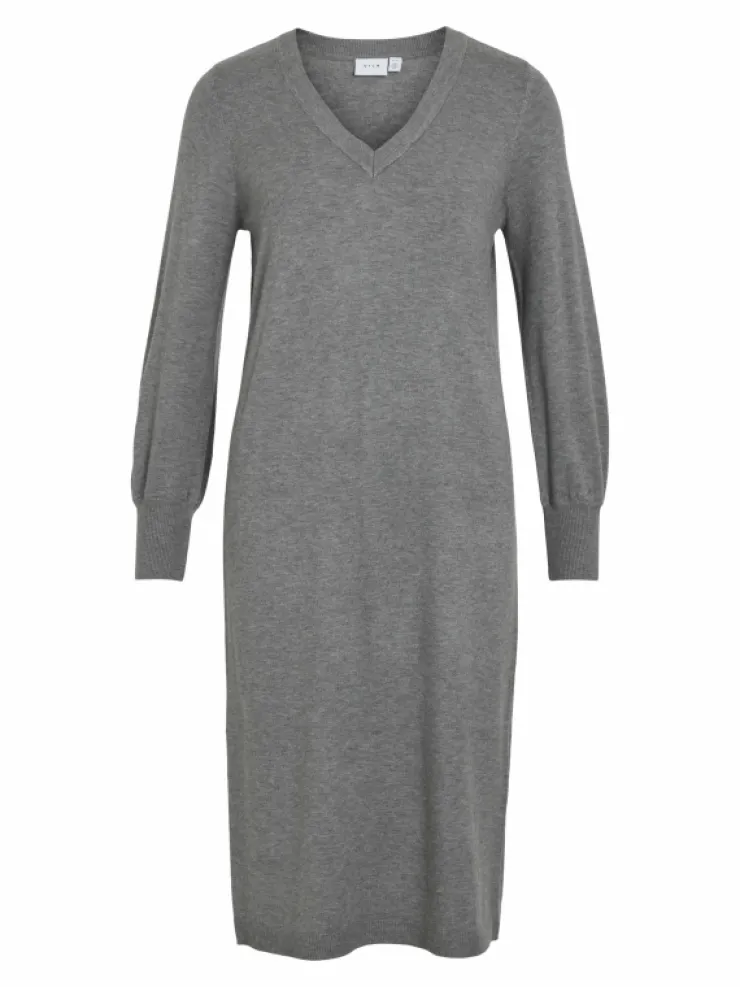 VILA Knitwear | Dresses^V-NECK KNITTED DRESS