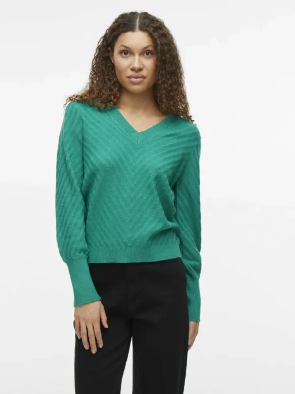 VILA Knitwear^V-NECK KNITTED PULLOVER