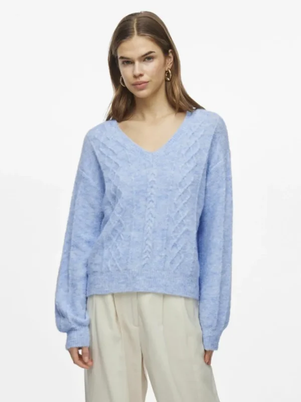 VILA Knitwear^V-NECK KNITTED PULLOVER